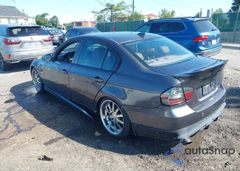 2006 BMW 325I из США, поврежденный, VIN WBAVB135X6KX37732